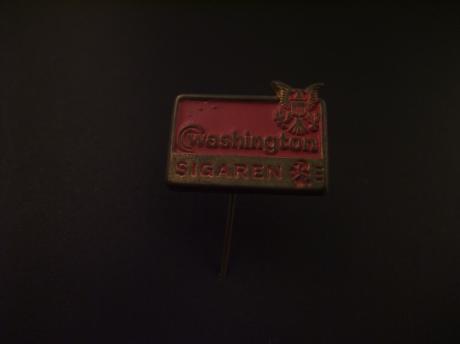 Sigarenfabriek Washington Baarn.( gematteerde sigaren) logo roze